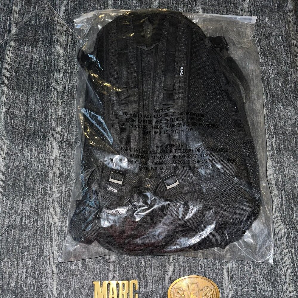 NEW FTP Ripstop Backpack (FW23) - Black - Picture 4 of 4